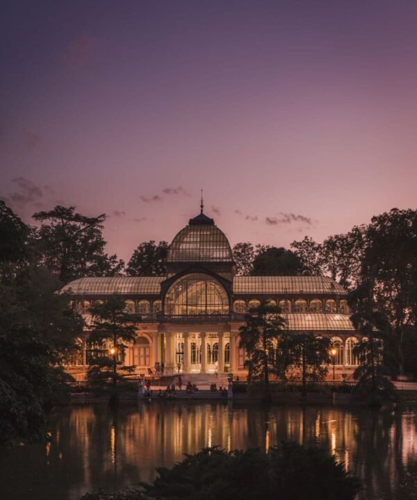 Palacio de cristal madrid españa